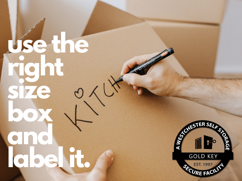 Storage Tips Sleepy Hollow Use The Right Sized Box